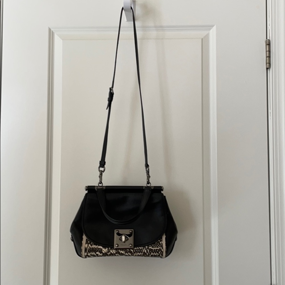 Black coach purse